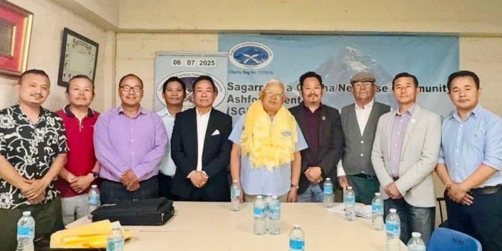आसफोर्डमा नेपाली भवन निर्माणका लागि सगरमाथा गोर्खा/नेपाली समाजको अभियान, पूर्वराजदूत राईसँग छलफल