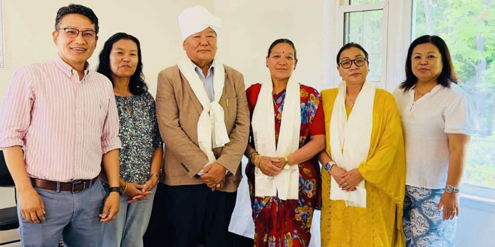 तमु समाज यूकेका संस्थापक अध्यक्षलाई गुरुङ सोसाइटी अफ न्यु ह्याम्सायरमा स्वागत