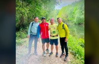 100K Trail Walker को तयारीमा तमु धीं यूके टोली : शान्त कुमार गुरुङको नेतृत्वमा २० किलोमिटरको ट्रेनिङ