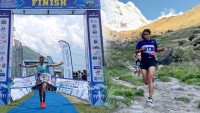 जुम्लाका दलबहादुर र मञ्जुलाई अन्नपूर्ण म्याराथनको उपाधि 