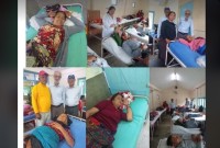 माछापुच्छ्रेमा आँखा स्वास्थ्य अभियान: २,१४७ जनाको परीक्षण, ९४ जनाको मोतियाबिन्दुको शल्यक्रिया