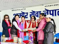 अमोर सेवा नेपालको बालगृहलाई तमु धीं यूके आमा समूहसहित दिदीबहिनीहरुको आर्थिक सहयोग