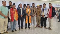 बेलायत आइपुगे बागमती प्रदेशका मुख्यमन्त्री लामा 