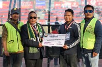 सचितको जन्मदिनमा फोटो पत्रकार संघलाई सहयोग