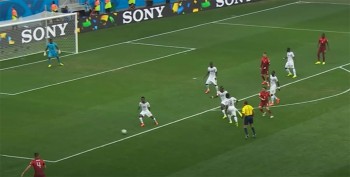 विश्वकप फुटबल प्रतियोगिता : रोनाल्डोको कीर्तिमानी गोलको मद्दतमा पोर्चुगलद्वारा घाना पराजित