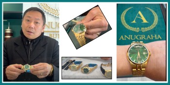 बेलायतमा अनुग्रह ब्रान्डको घडी बजारमा 