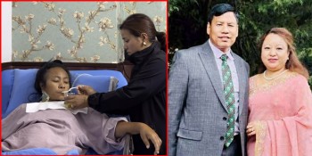 डान्सर आरुषीकी क्यान्सरपीडित आमाको उपचारमा बेलायतबाट ३ लाख ७० हजार सहयोग