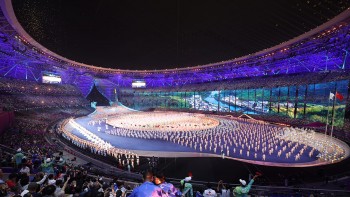 चीनमा १९औं एसियाली खेलकुद प्रतियोगिताको उद्घाटन  