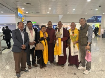 बुद्ध जयन्ती मनाउन खेन्पो शेर्पा आईपुगे लण्डन