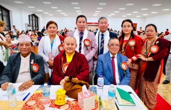 डायमण्ड बुद्धिस्ट सेन्टर यूकेको दशौ वार्षिकोत्सव र बज्रसत्व वाङ (अभिषेक)