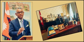 'गुडबाई, डियर यूके' भन्दै नेपाल फर्किए राजदूत घिमिरे 