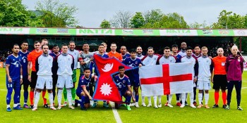 इंग्ल्यान्ड ‘सी’सँग नेपाल २-० ले पराजित 