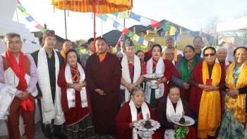 बीसीसी यूकेले धार्मिक पूजापाठसहित तमु ल्होछार मनायो