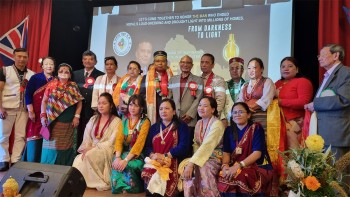 अभियन्ता कुलमान घिसिङ तामाङ घेदुङ यूकेबाट सम्मानित