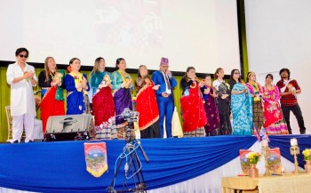 अल्डरसटमा घन्कियो लोकभाकाः बेलायतमा नवौँ लोकदोहोरी स्वर्णिम साँझ भव्य सम्पन्न