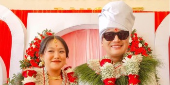 गुरुङ नायक आनन्दले गरे रसितासँग बिहे