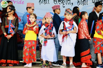 १५‍ औं नेपाली मेलामा बर्न्टओक नेपाली समाज युकेका बालबालिकाको हृदयस्पर्शी प्रदर्शन