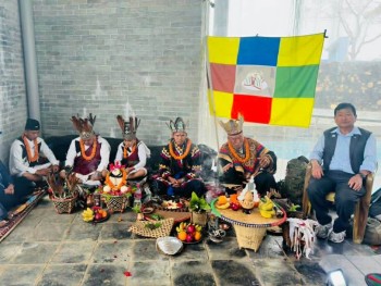 गोर्खा स्मारक ट्रस्ट पार्कको मुर्ति अनावरण