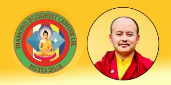 डायमन्ड बुद्धिस्ट सेन्टर यूकेले २५६९औं बुद्ध जयन्ती मनाउँदै, खेनरिम्पॊचे शिरलामा आउँदै