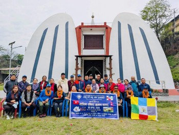 तमु प्ये ल्हु संघ हङकङद्वारा क्होला सोंथरसहितका ऐतिहासिक स्थलको भ्रमण सुरु