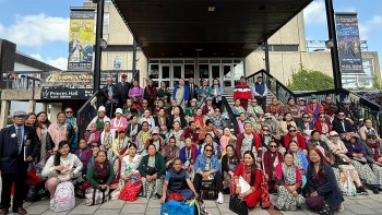 फस्ट गोर्खा आमा समूह अल्डरसट 'सी साइट' भ्रमणमा
