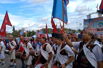 नेपाली मेलामा तमु समाज यूकेको उत्साहपूर्ण सहभागिता, झाँकीमा झल्कियो तमु पहिचान