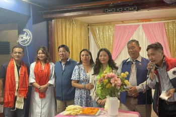 रेडिङमा भव्य बन्यो म्युजिकल नाइट, प्रिया र पवित्रको बेजोड प्रस्तुति  