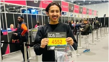 छानिए नेपालका धावक कुशल दीक्षित ‘लन्डन म्याराथन दौड प्रतियोगिता’मा 