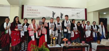 बिन्ती गुरुङको रैथाने खानाको परिकारसम्बन्धी ‘द लेखाली कुकबुक’ विमोचन