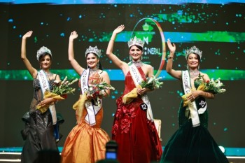 लुना लुइँटेल बनिन् मिस नेपाल 