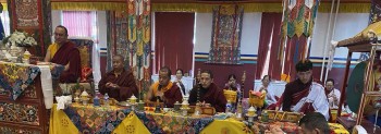 बीसीसी गुम्बा यूकेमा ञ्युङने मौन व्रत आरम्भ, व्रतालू तथा भक्तजनद्वारा नगद तथा जिन्सी दान