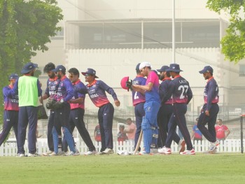 जितविहीन हुँदै टुंगियो नेपालको यूएई शृंखला, अन्तिम खेलमा ४ विकेटले पराजित