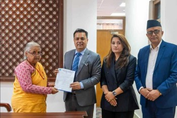 एनआरएनए अध्यक्ष केसी र प्रधानमन्त्री कार्कीबिच भेट, के भयो कुराकानी?