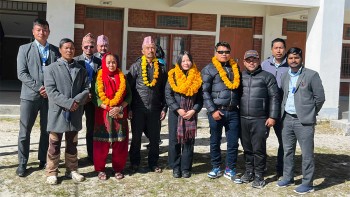 बेलायतमा पवित्र गुरुङ एकल साँझबाट संकलित ९ लाख १२ हजार विद्यालय र समाजघर निर्माणमा