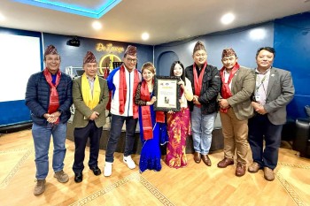 बेलायतमा गायिका पवित्र गुरुङको भव्य बिदाइ