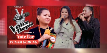 पुनम गुरुङलाई भ्वाइसको विजेता बनाउन अभियान