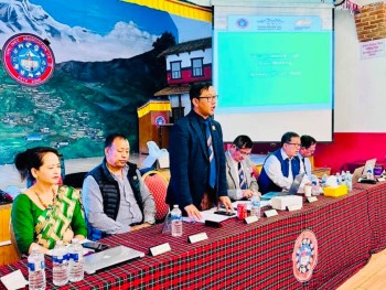 गोर्खाकपको समीक्षा र नेपाली मेलाको पूर्वतयारीबारे तमु धीं यूकेको बैठक