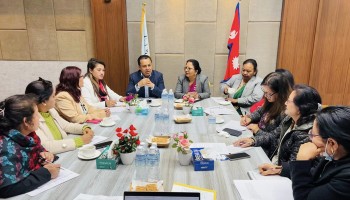 आगामी जुन २९-३० मा प्रथम गैर आवासीय नेपाली विश्व महिला सम्मेलन, काठमाडौंमा तयारी बैठक