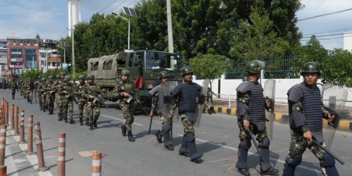 नेपालमा निर्वाचन सुरक्षाका लागि बुधबारदेखि सेना परिचालन