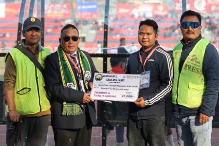 सचितको जन्मदिनमा फोटो पत्रकार संघलाई सहयोग