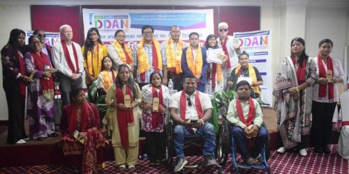 दलित अपांगता भएका व्यक्तिहरूको संघ नेपालको अध्यक्षमा कृष्ण गहजराज निर्वाचित