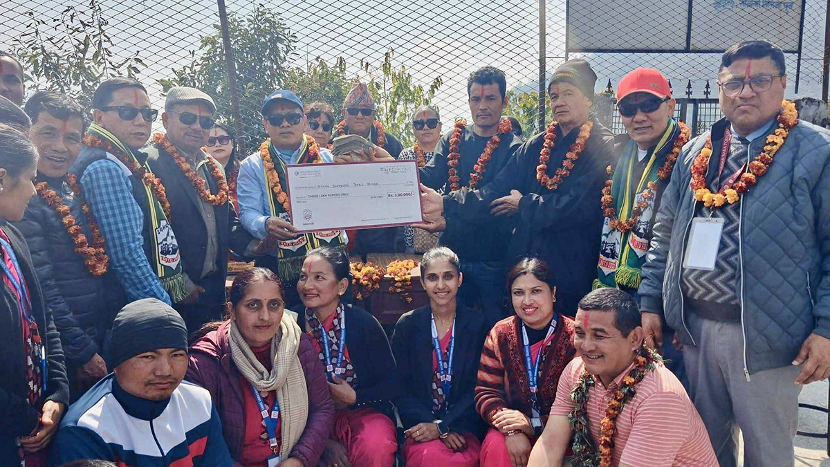 सहारा यूकेद्वारा सिदिङको सरस्वती आधारभूत विद्यालयमा ३ लाखको अक्षय कोष स्थापना