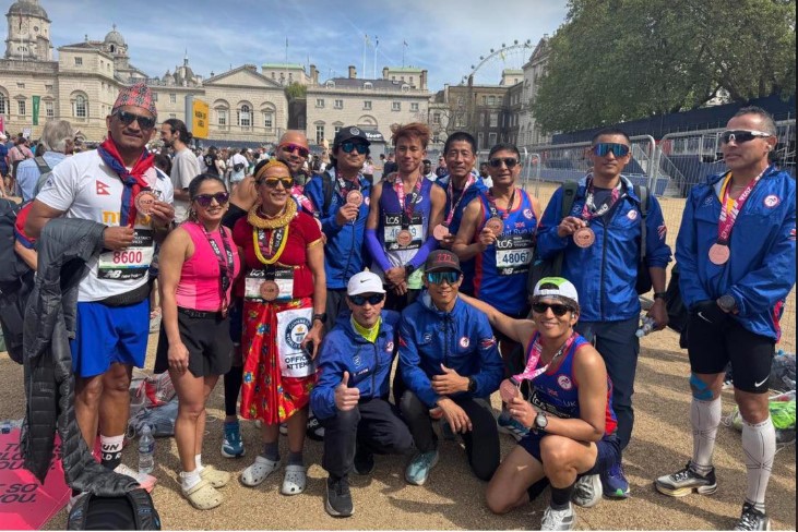 टिसीएस लन्डन म्याराथन वर्ल्ड रेकर्ड सहित सकियो,  नेपालीहरुको उत्साहजनक सहभागिता