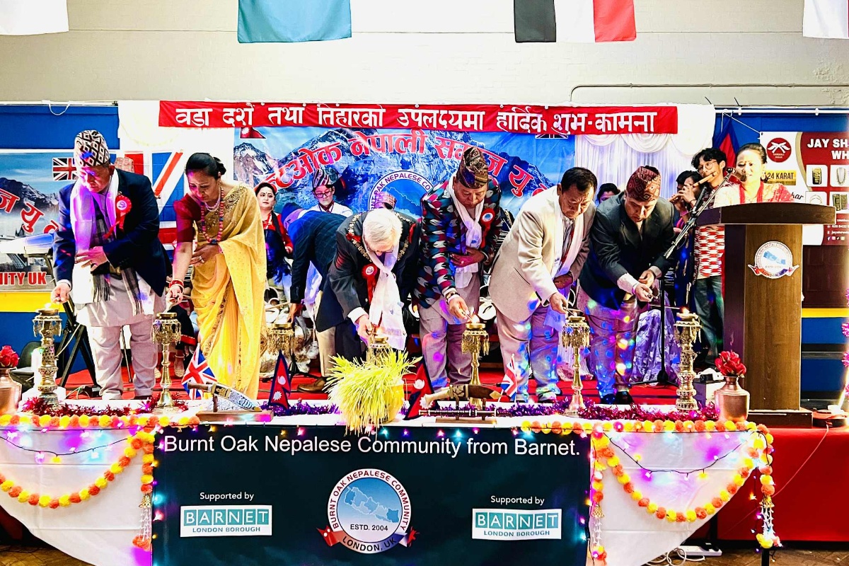 बर्न्ट ‌ओक नेपाली समाजको दसैं तिहार कार्यक्रम भव्य रूपमा सम्पन्न 