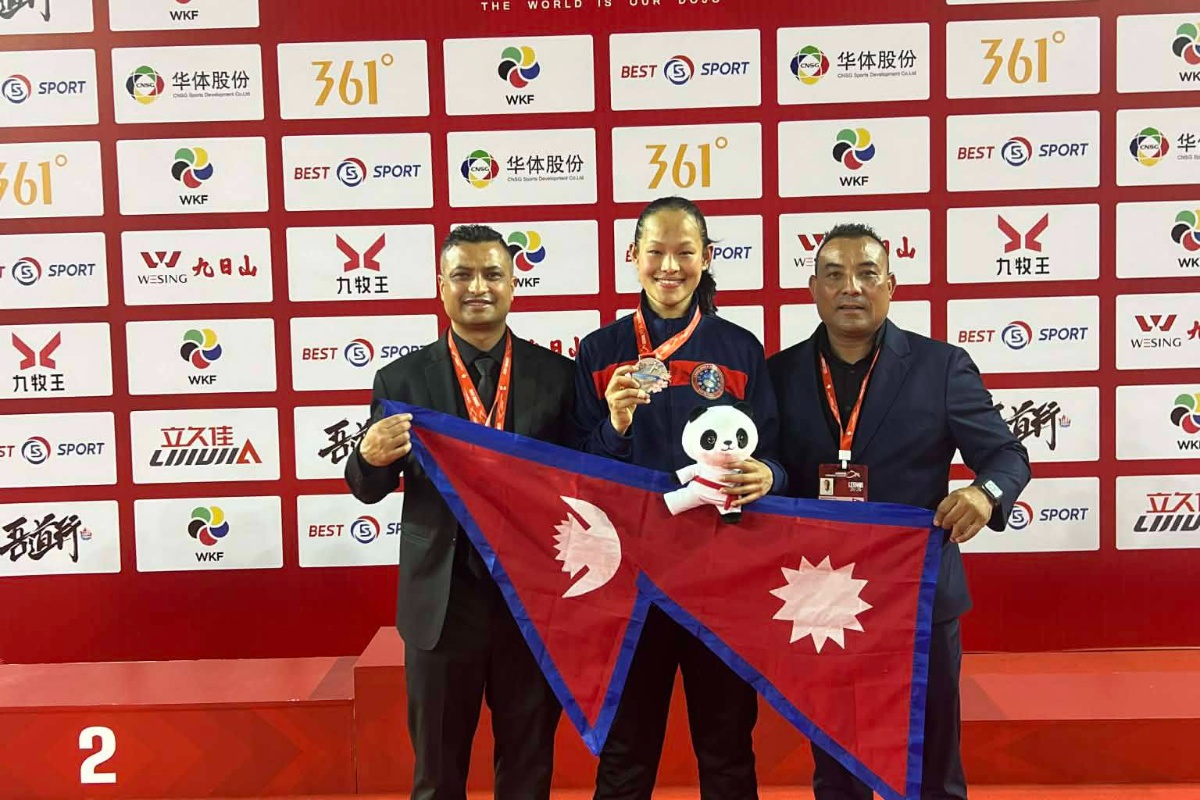 कराते प्रिमियर लिग: नेपालकी एरिकाले जितिन् रजत