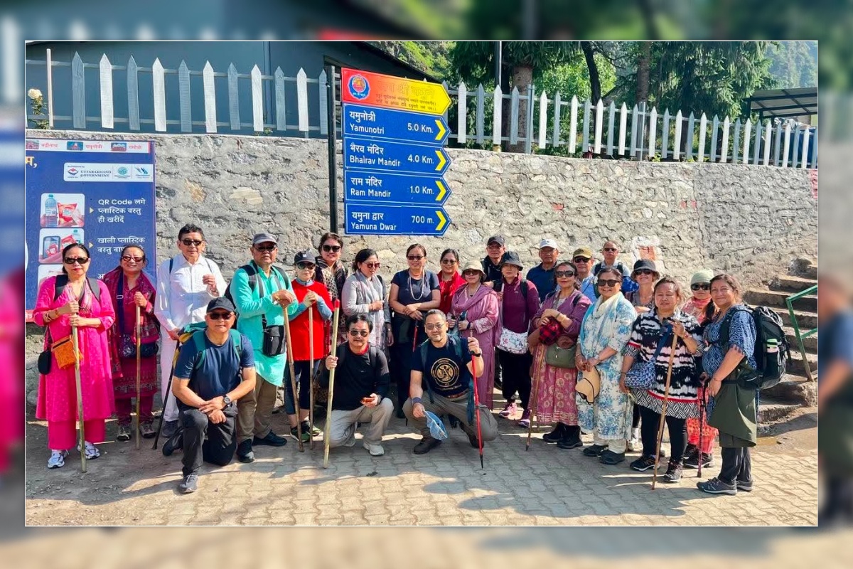 यमुनोत्री पुग्यो चारधाम हिडेको बेलायती टोली