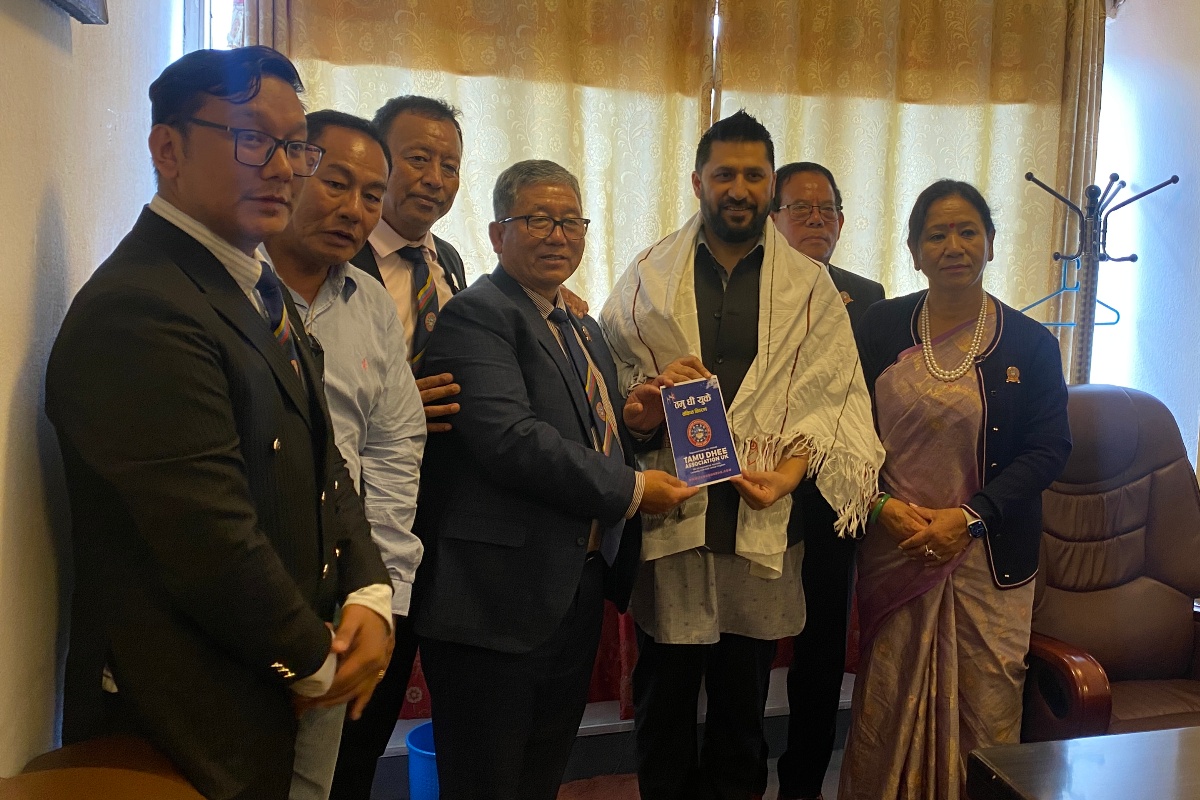तमु धीं यूकेको टोलीसँग रवि लामिछानेले भने: विदेशमा बस्ने नेपालीहरू हाम्रो भरोसा हुन्